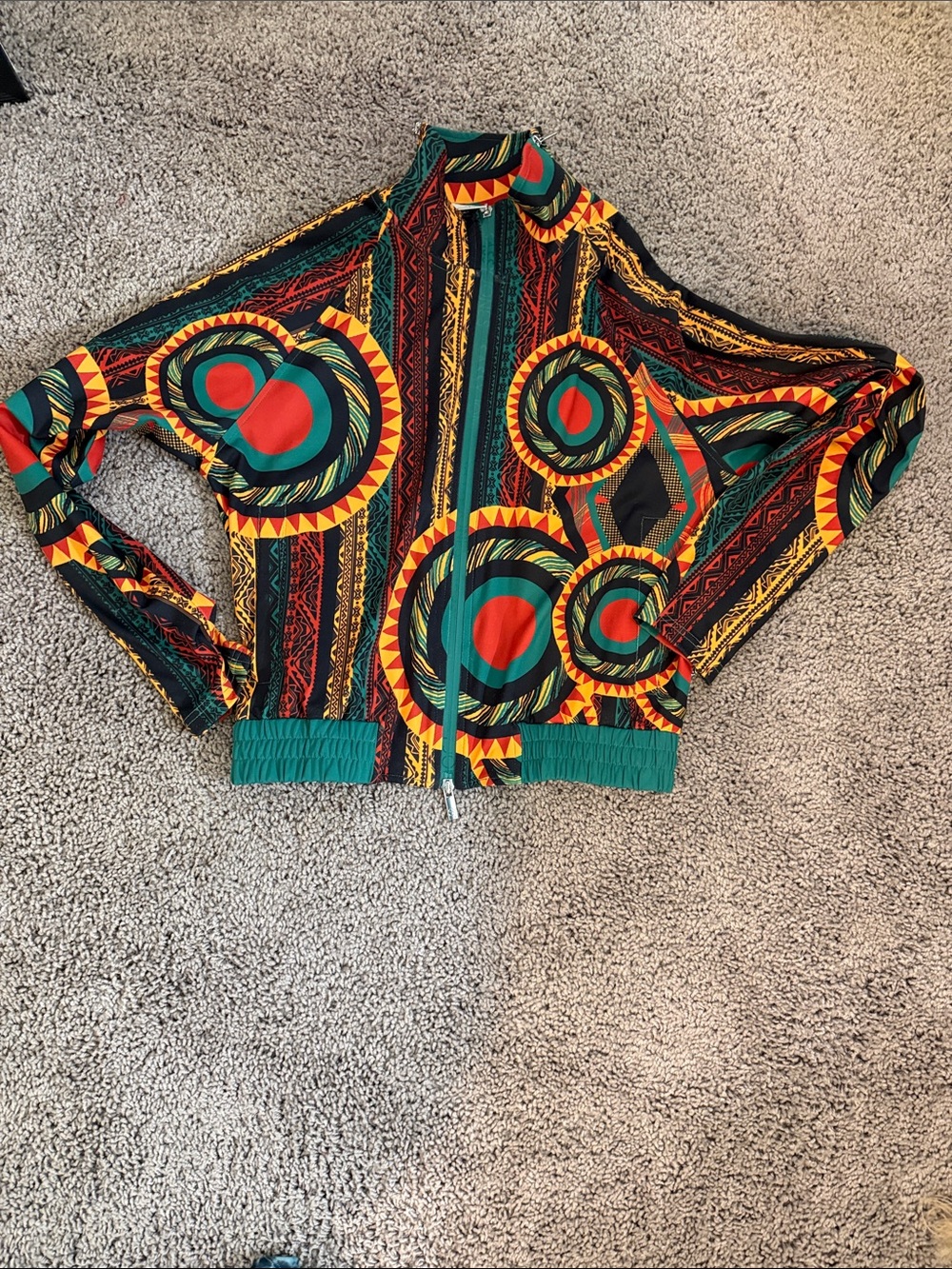 Sassy Jones Rare Afrique Ulana RTW Jacket SZ XS HIGH QUALITY STREETWEAR